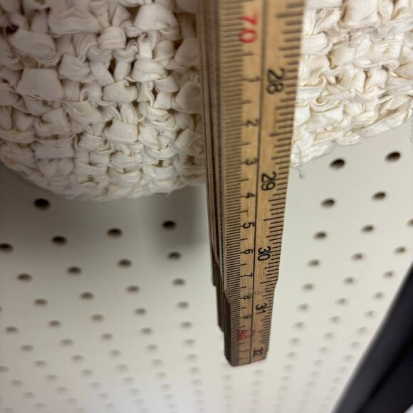 Vintage Liz Claiborne Hand-Knit Vest Neutral 90s Boho Women’s S - Picture 6 of 6